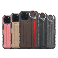 HKM-460947 Stylish TPU Mobile Phone Case with Leather Wrist Strap