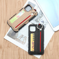 HKM-460947 Stylish TPU Mobile Phone Case with Leather Wrist Strap
