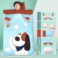 HKM-461011 Cotton Baby Sleeping Bag with Two-Way Zipper and Pure Cotton Lining