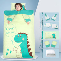HKM-461011 Cotton Baby Sleeping Bag with Two-Way Zipper and Pure Cotton Lining