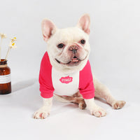 HKM-461523 Korean-Style Thin Stitching Autumn Dog Clothes for Comfort and Warmth