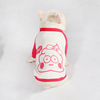 HKM-461523 Korean-Style Thin Stitching Autumn Dog Clothes for Comfort and Warmth