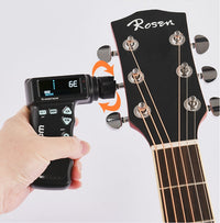HKM-461715 2-in-1 Smart Guitar Tuner with String Winder and Color LCD Display