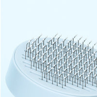 HKM-461779 Floating Fine Needle Pet Comb for Dogs and Cats - Stainless Steel, Available in Blue, Pink, White