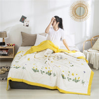 HKM-461843 Cotton Air-Conditioning Quilt in Various Designs for Comfortable Sleep