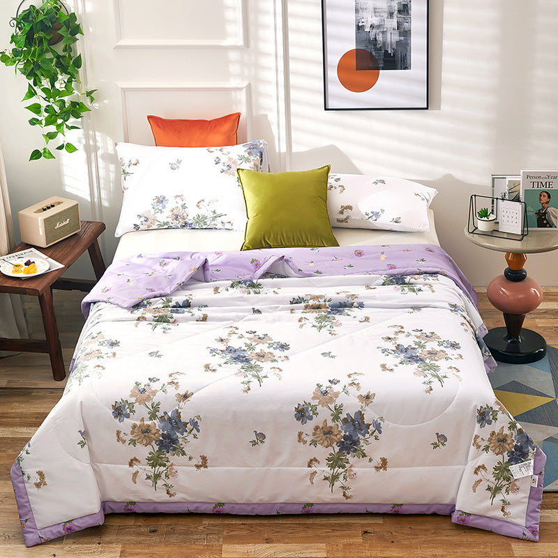 HKM-461843 Cotton Air-Conditioning Quilt in Various Designs for Comfortable Sleep