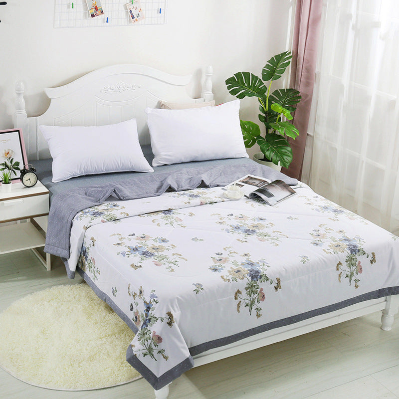HKM-461843 Cotton Air-Conditioning Quilt in Various Designs for Comfortable Sleep