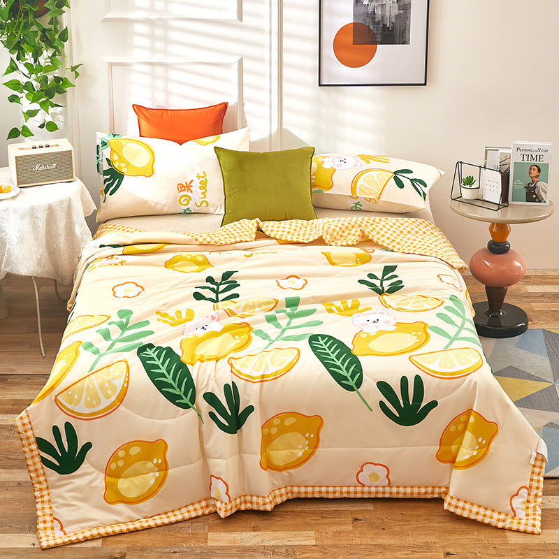 HKM-461843 Cotton Air-Conditioning Quilt in Various Designs for Comfortable Sleep