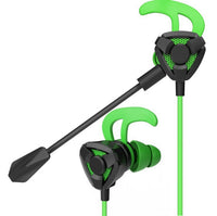HKM-461907 In-Ear Competition Earphone with Microphone - 1.2m Cable, Stereo Sound, Volume Control