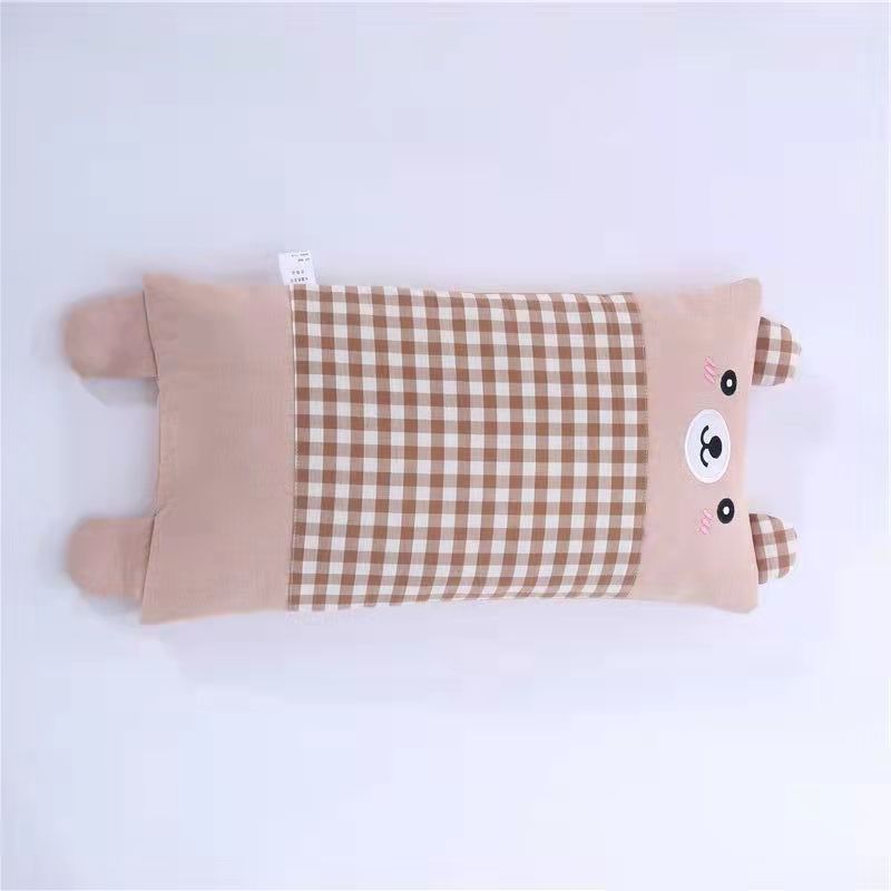HKM-461971 Children's Buckwheat Pillow with Cartoon Cover for Ages 1-6 - Various Designs Available