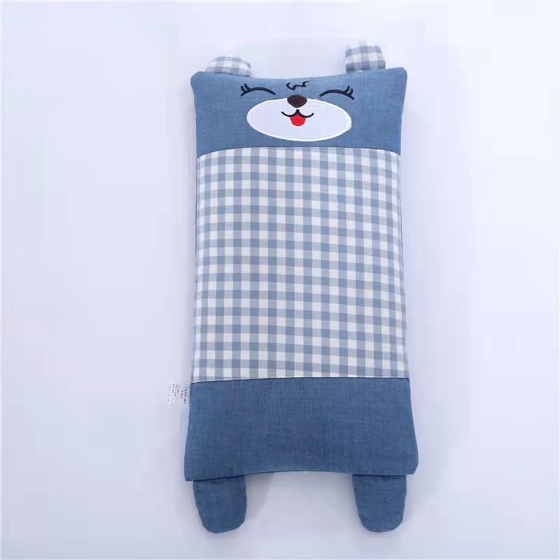HKM-461971 Children's Buckwheat Pillow with Cartoon Cover for Ages 1-6 - Various Designs Available