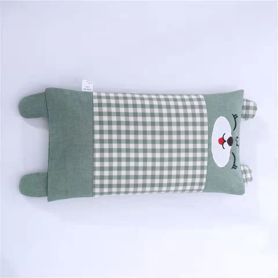 HKM-461971 Children's Buckwheat Pillow with Cartoon Cover for Ages 1-6 - Various Designs Available