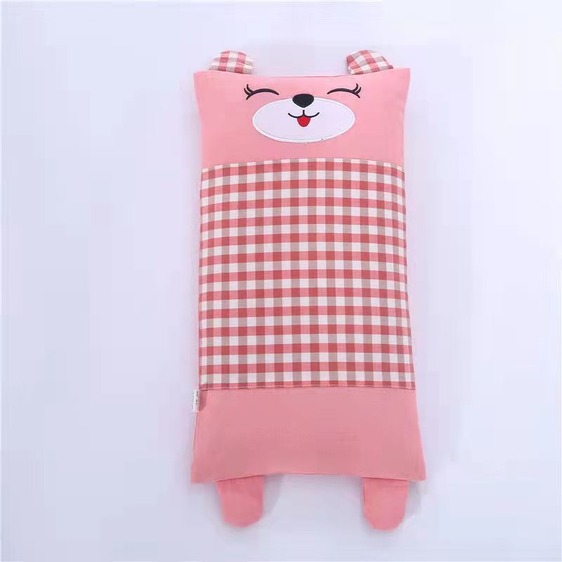 HKM-461971 Children's Buckwheat Pillow with Cartoon Cover for Ages 1-6 - Various Designs Available