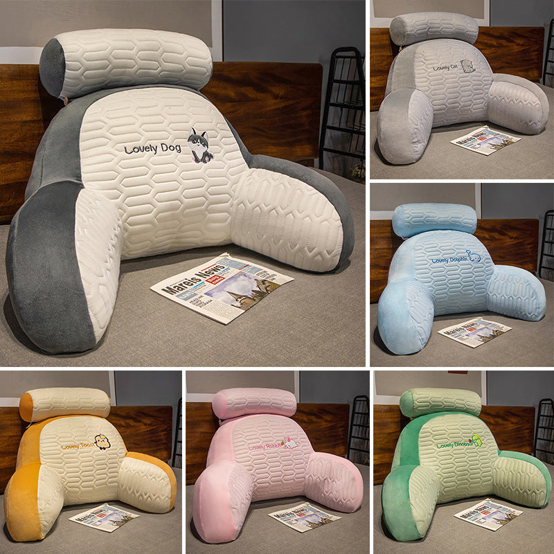 HKM-462163 Large Cartoon Anime Lumbar Support Pillow with Soft Backrest Cushion