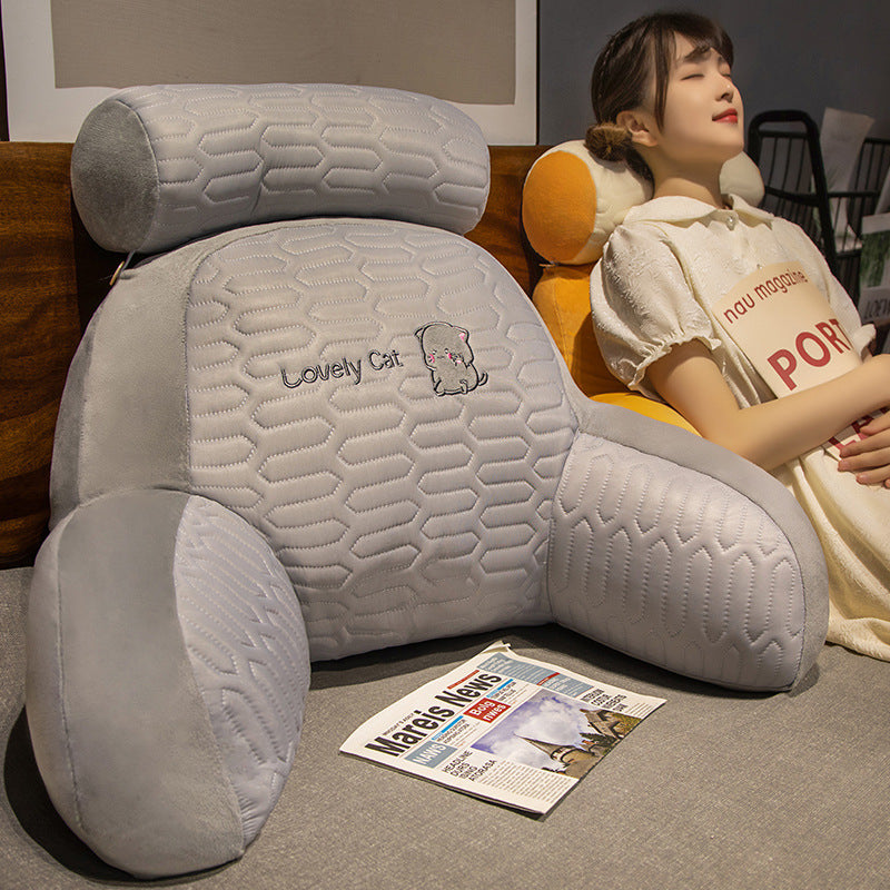 HKM-462163 Large Cartoon Anime Lumbar Support Pillow with Soft Backrest Cushion