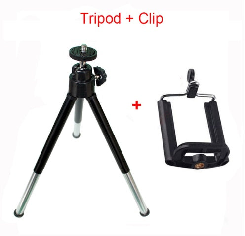 HKM-462227 Universal Mini Flexible Tripod Stand for Digital Cameras and Smartphones, Adjustable Height and 360-Degree Swivel