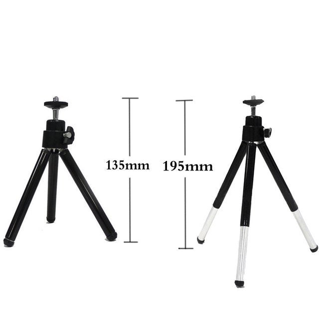 HKM-462227 Universal Mini Flexible Tripod Stand for Digital Cameras and Smartphones, Adjustable Height and 360-Degree Swivel