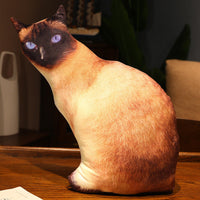 HKM-462291 Cute Kitty Plush Pillow Toy, 50cm Height, Various Styles for Ages 15-35
