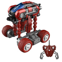 HKM-462419 Multi-function 2.4GHz Remote Control Off-road Truck - Stunt-Ready Sci-fi Mecha Design for Ages 6+