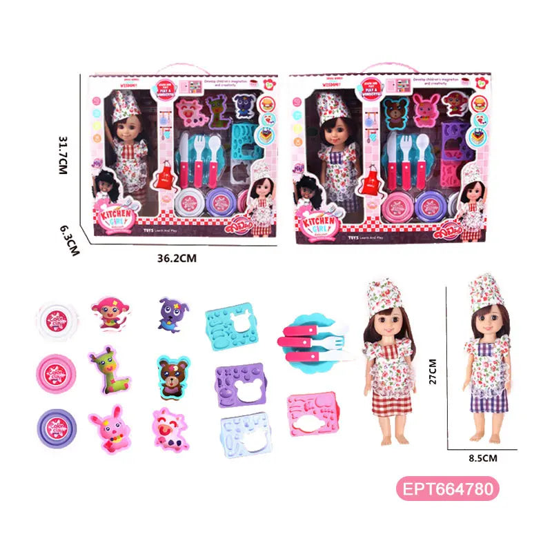 HKM-462803 10-Inch Realistic Black Girl Reborn Doll Toy Set for Girls Ages 2-4