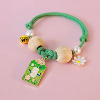 HKM-462867 Camphor Wood Cat Mosquito Repellent Collar with Koi and Flower Designs