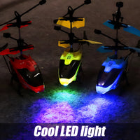 HKM-462995 Remote Control Mini Helicopter with LED Lights and Gesture Sensor for Indoor-Outdoor Fun