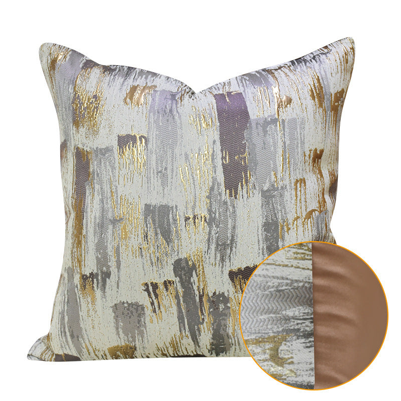 HKM-463059 Modern Minimalist Brown Throw Pillowcase for Outdoor Relaxation - Multiple Sizes Available