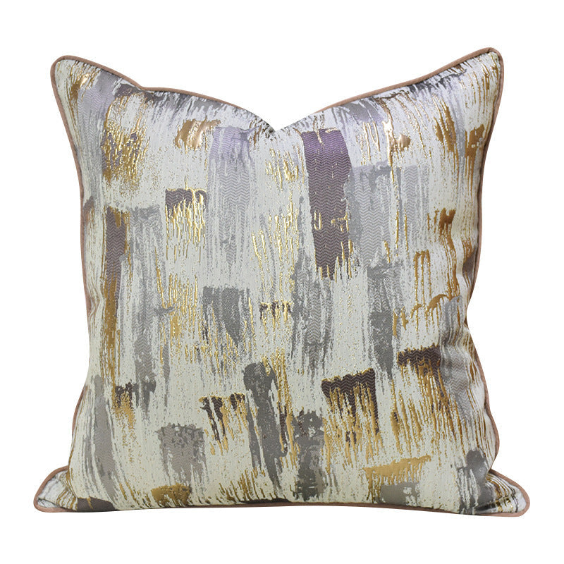 HKM-463059 Modern Minimalist Brown Throw Pillowcase for Outdoor Relaxation - Multiple Sizes Available