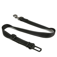 HKM-463187 Pet Seat Belt for Dogs - Adjustable Nylon Safety Harness - Multiple Colors Available 2.5*54-90cm