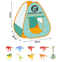 HKM-463251 Fireman Role Play Tent Set for Kids - Foldable Indoor Playhouse with Accessories, Soft Cloth Design, Dimensions 84x84x93cm