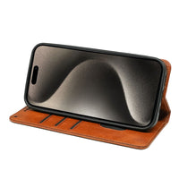 HKM-463251 Leather Flip Case for Google Phones - Shockproof, Magnetic, Handmade - Multiple Colors Available