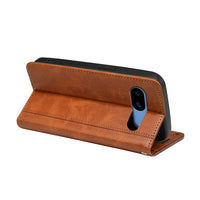 HKM-463251 Leather Flip Case for Google Phones - Shockproof, Magnetic, Handmade - Multiple Colors Available