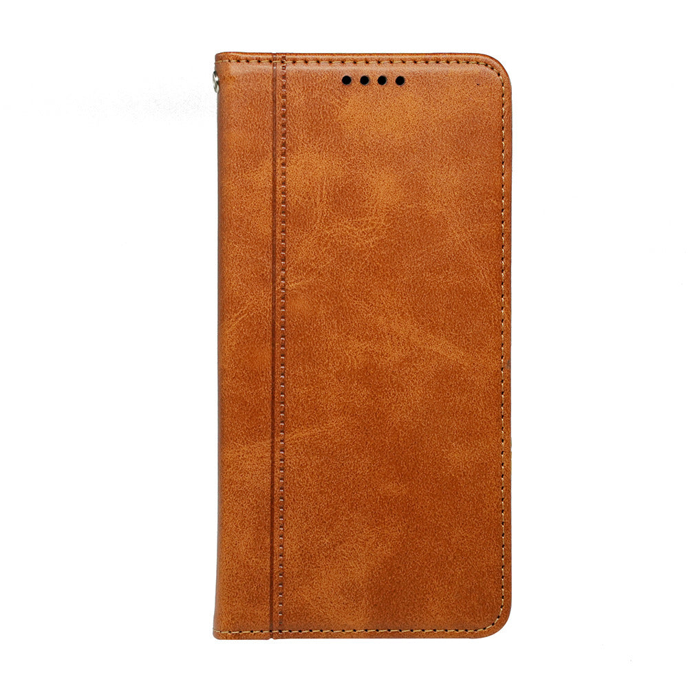 HKM-463251 Leather Flip Case for Google Phones - Shockproof, Magnetic, Handmade - Multiple Colors Available