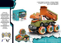 HKM-463571 RC Mixer Truck with Light & Music - Remote Control Stunt Vehicle for Kids (Ages 5-14)