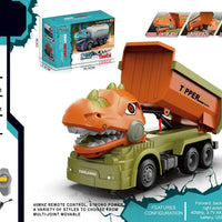 HKM-463571 RC Mixer Truck with Light & Music - Remote Control Stunt Vehicle for Kids (Ages 5-14)
