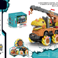 HKM-463571 RC Mixer Truck with Light & Music - Remote Control Stunt Vehicle for Kids (Ages 5-14)