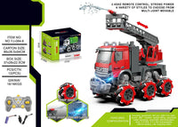 HKM-463571 RC Mixer Truck with Light & Music - Remote Control Stunt Vehicle for Kids (Ages 5-14)