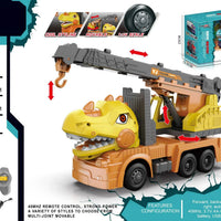 HKM-463571 RC Mixer Truck with Light & Music - Remote Control Stunt Vehicle for Kids (Ages 5-14)