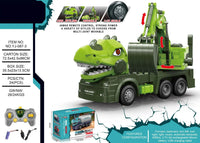 HKM-463571 RC Mixer Truck with Light & Music - Remote Control Stunt Vehicle for Kids (Ages 5-14)