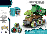 HKM-463571 RC Mixer Truck with Light & Music - Remote Control Stunt Vehicle for Kids (Ages 5-14)