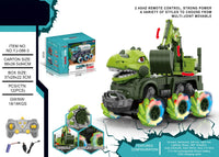 HKM-463571 RC Mixer Truck with Light & Music - Remote Control Stunt Vehicle for Kids (Ages 5-14)
