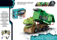 HKM-463571 RC Mixer Truck with Light & Music - Remote Control Stunt Vehicle for Kids (Ages 5-14)