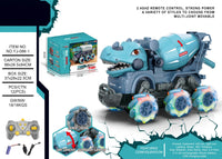 HKM-463571 RC Mixer Truck with Light & Music - Remote Control Stunt Vehicle for Kids (Ages 5-14)