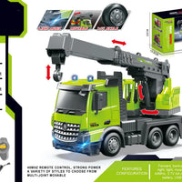 HKM-463571 RC Mixer Truck with Light & Music - Remote Control Stunt Vehicle for Kids (Ages 5-14)