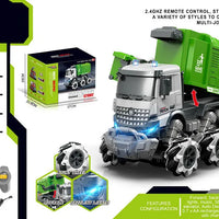 HKM-463571 RC Mixer Truck with Light & Music - Remote Control Stunt Vehicle for Kids (Ages 5-14)