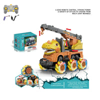 HKM-463571 RC Mixer Truck with Light & Music - Remote Control Stunt Vehicle for Kids (Ages 5-14)