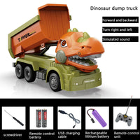 HKM-463571 RC Mixer Truck with Light & Music - Remote Control Stunt Vehicle for Kids (Ages 5-14)