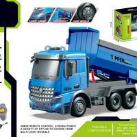 HKM-463571 RC Mixer Truck with Light & Music - Remote Control Stunt Vehicle for Kids (Ages 5-14)