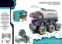 HKM-463571 RC Mixer Truck with Light & Music - Remote Control Stunt Vehicle for Kids (Ages 5-14)