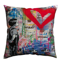 HKM-463699 Art Deco Cotton Linen Pillowcase - 40x45cm Decorative Accent
